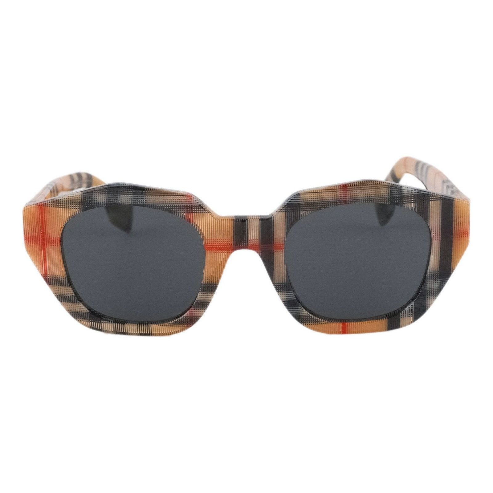 Burberry Burberry 4288 Full Monogram Nova Check Pattern Sunglasses Size ONE SIZE - 2 Thumbnail