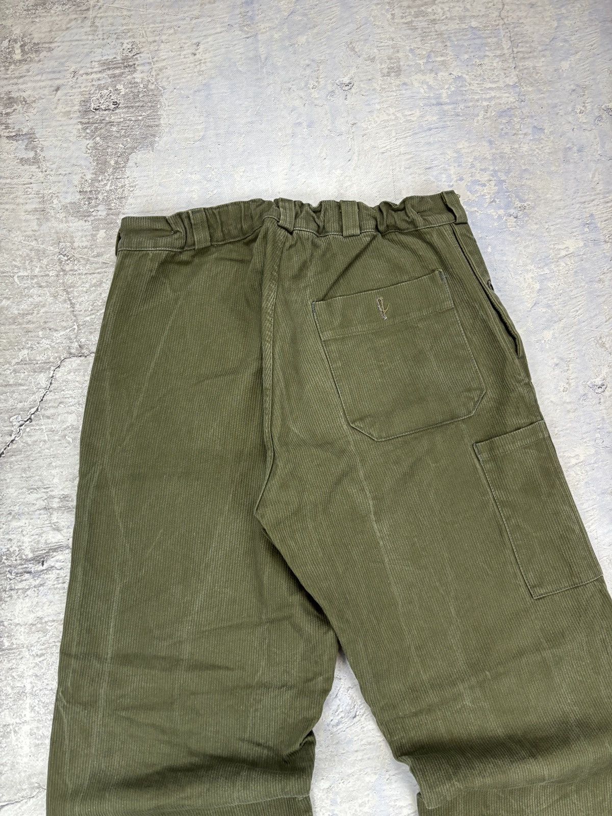 Vintage Vintage military style pants khaki green mens Size US 34 / EU 50 - 4 Thumbnail