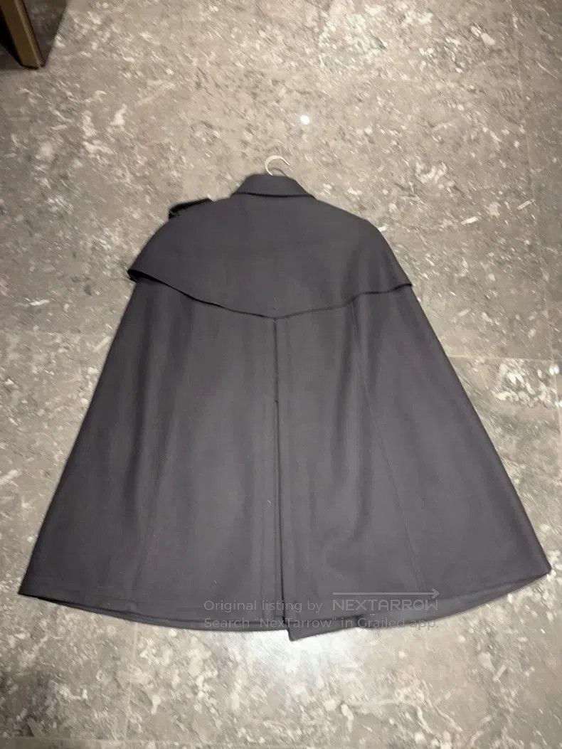 Valentino Valentino Black wool cape coat Size XS / US 0-2 / IT 36-38 - 3 Thumbnail