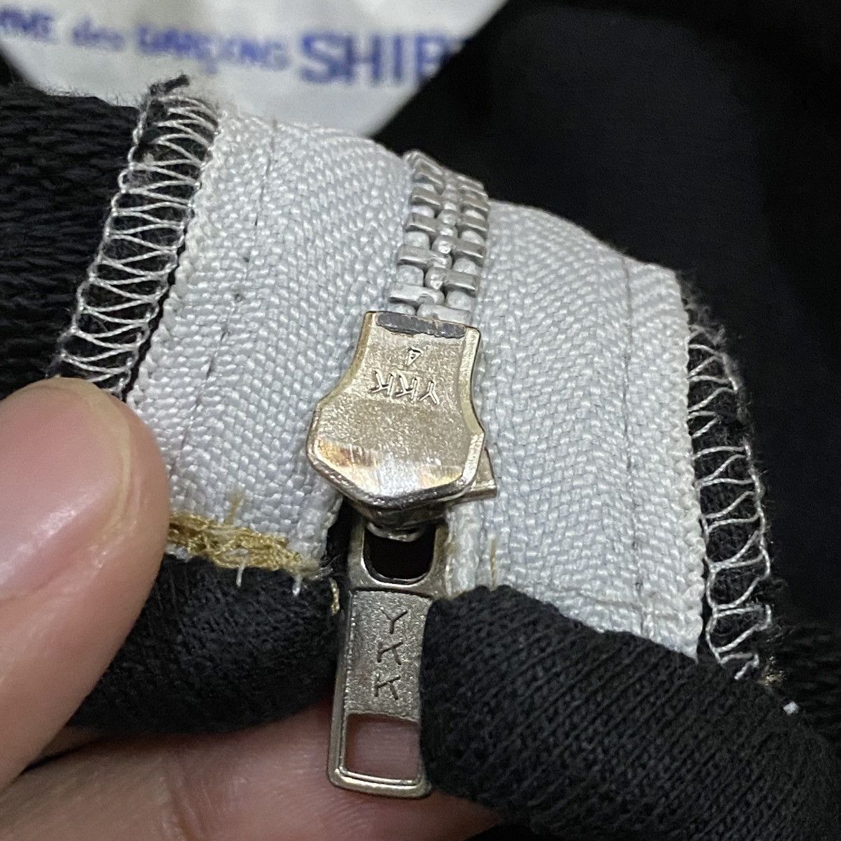 Comme des Garcons COMME DES GARCONS Plain "Almost" Full Zipper Sweatshirt Size US S / EU 44-46 / 1 - 11 Thumbnail