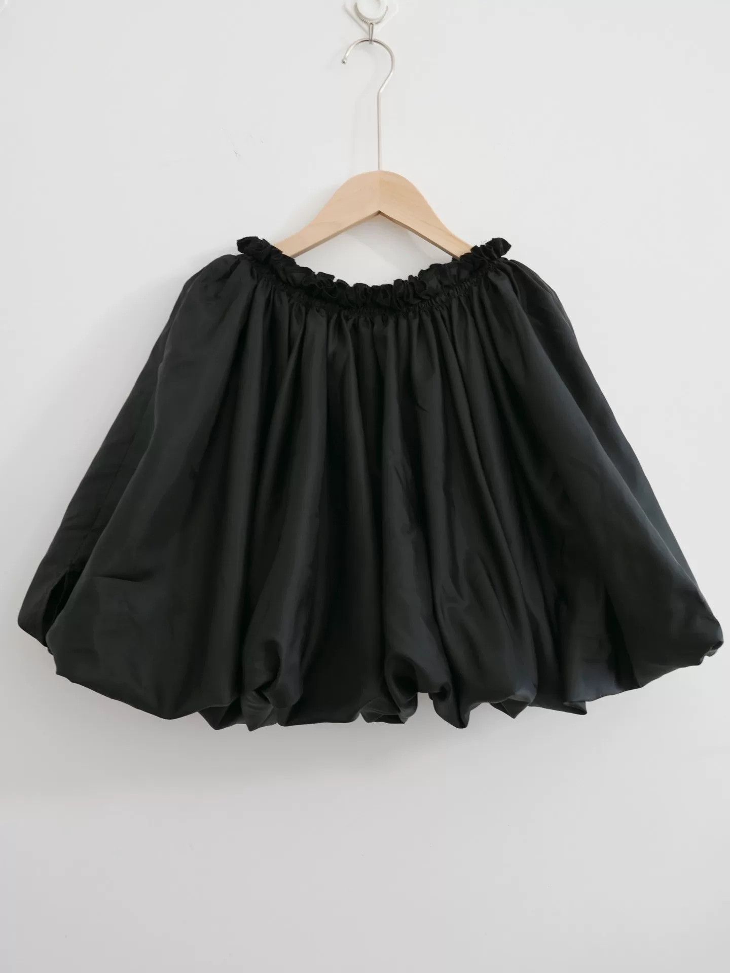 Comme des Garcons black puff sleeve floral top Size M / US 6-8 / IT 42-44 - 1 Thumbnail
