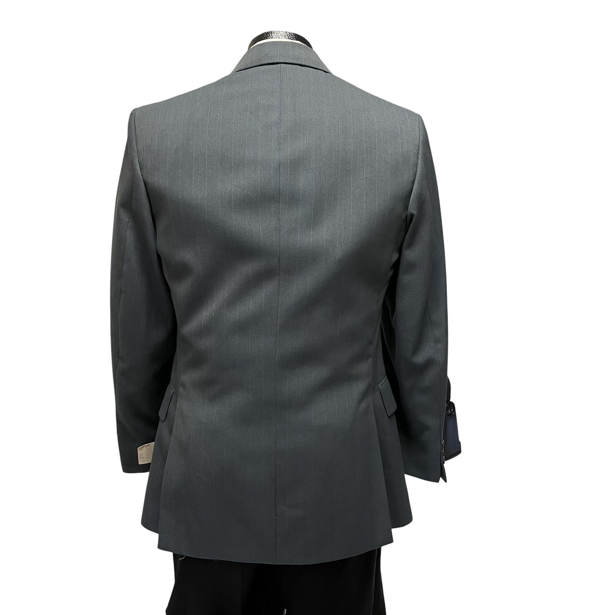 Other NWT NEW NoS Vtg Webster Sport Coat CHALK Stripe Jacket Size 42R - 3 Thumbnail