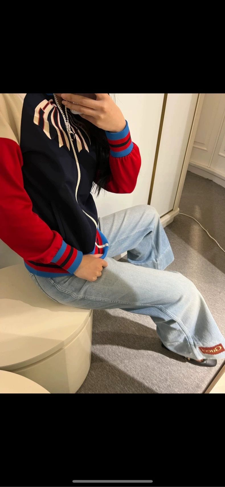 Gucci Gucci Bow zipper school uniform jacket 2502-Nextarrow Size US M / EU 48-50 / 2 - 9 Thumbnail