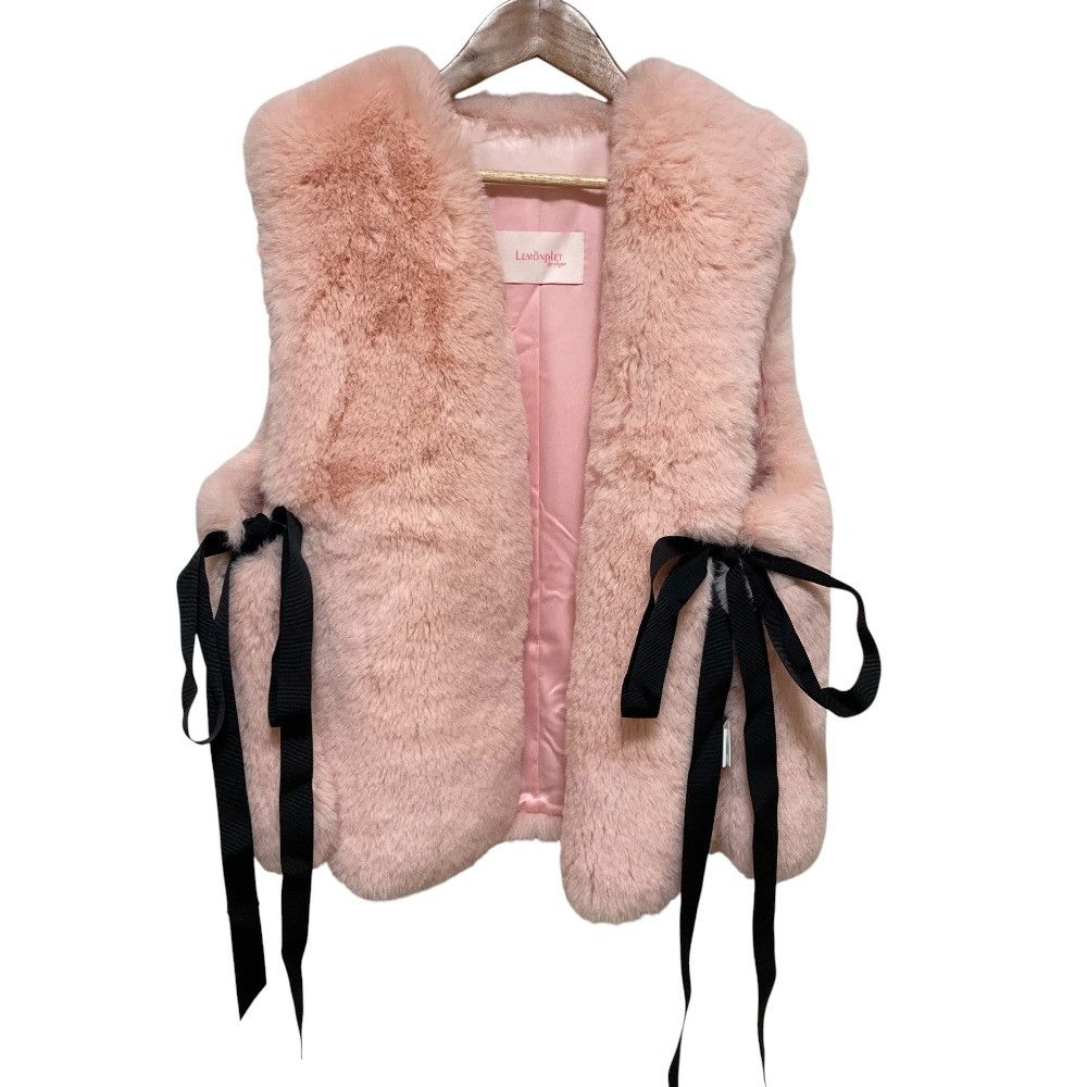 Other Other Lemonplet Faux Fur Vest Fur Outerwear DUTY FREE for USA Size ONE SIZE - 1 Thumbnail