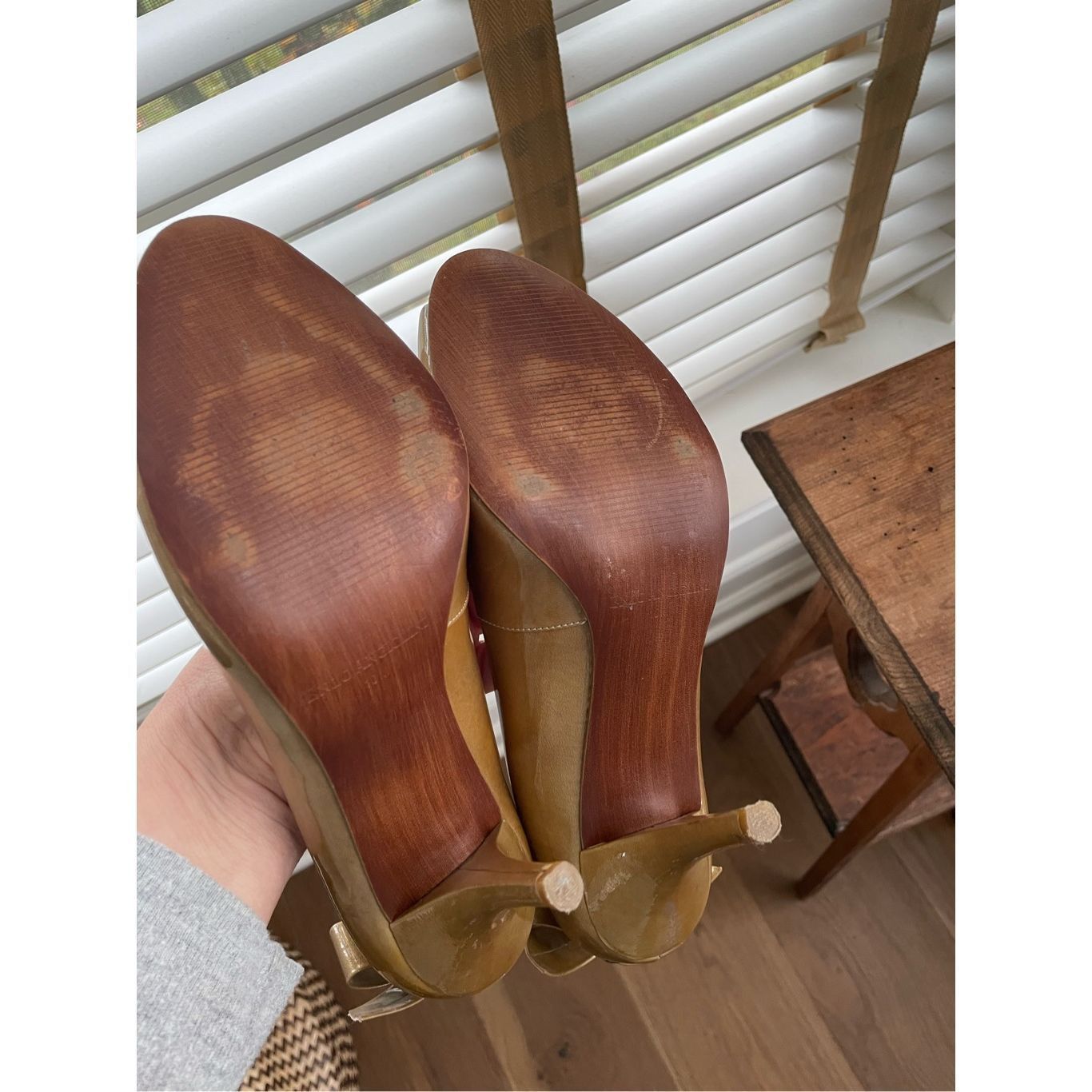 Other Enzo Angiolini Eamistle Natural Nude Champagne Patent Leathe Size US 10 / IT 40 - 10 Thumbnail