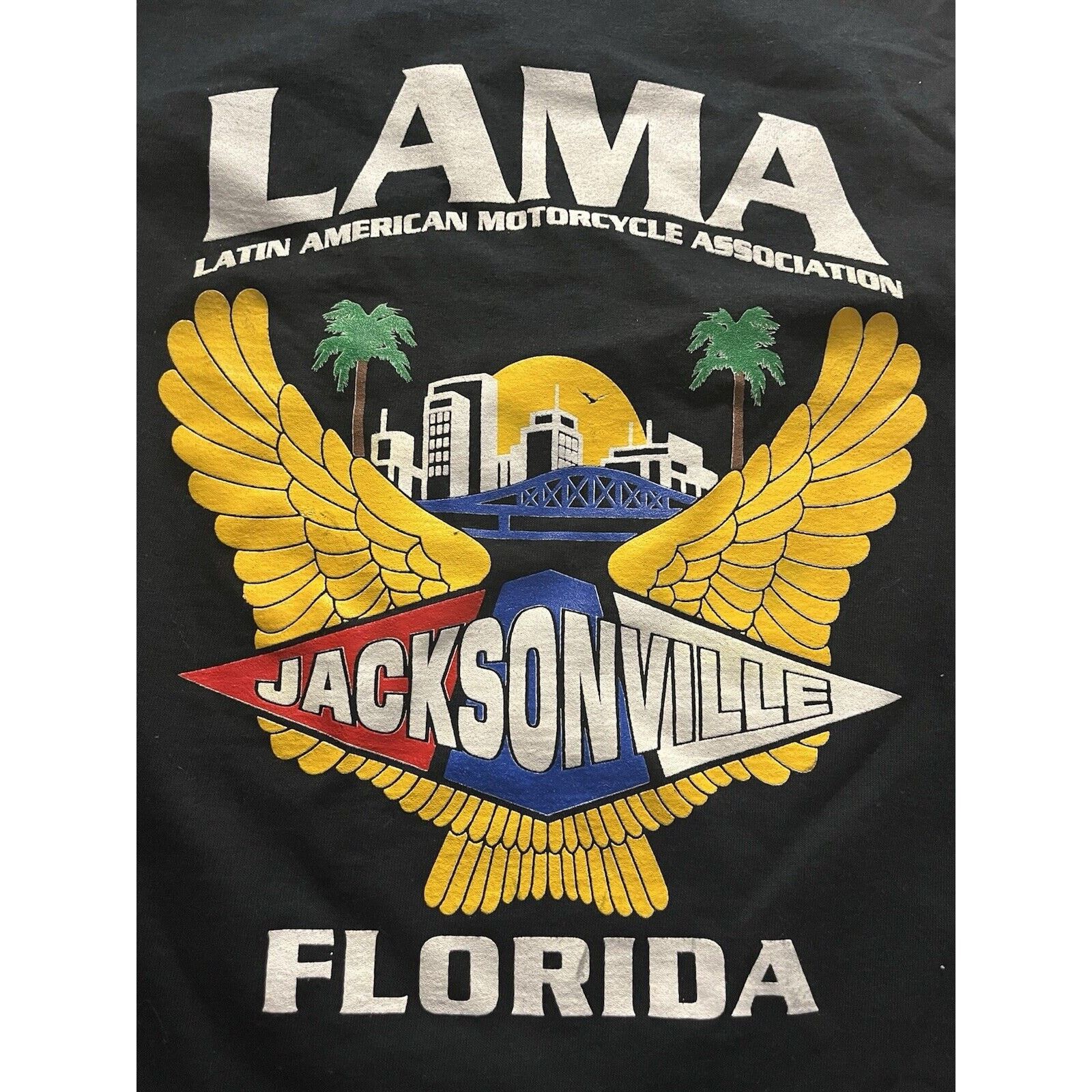 Gildan LAMA Jacksonville Florida Long-Sleeve T-Shirt – Size Small Size US S / EU 44-46 / 1 - 5 Thumbnail