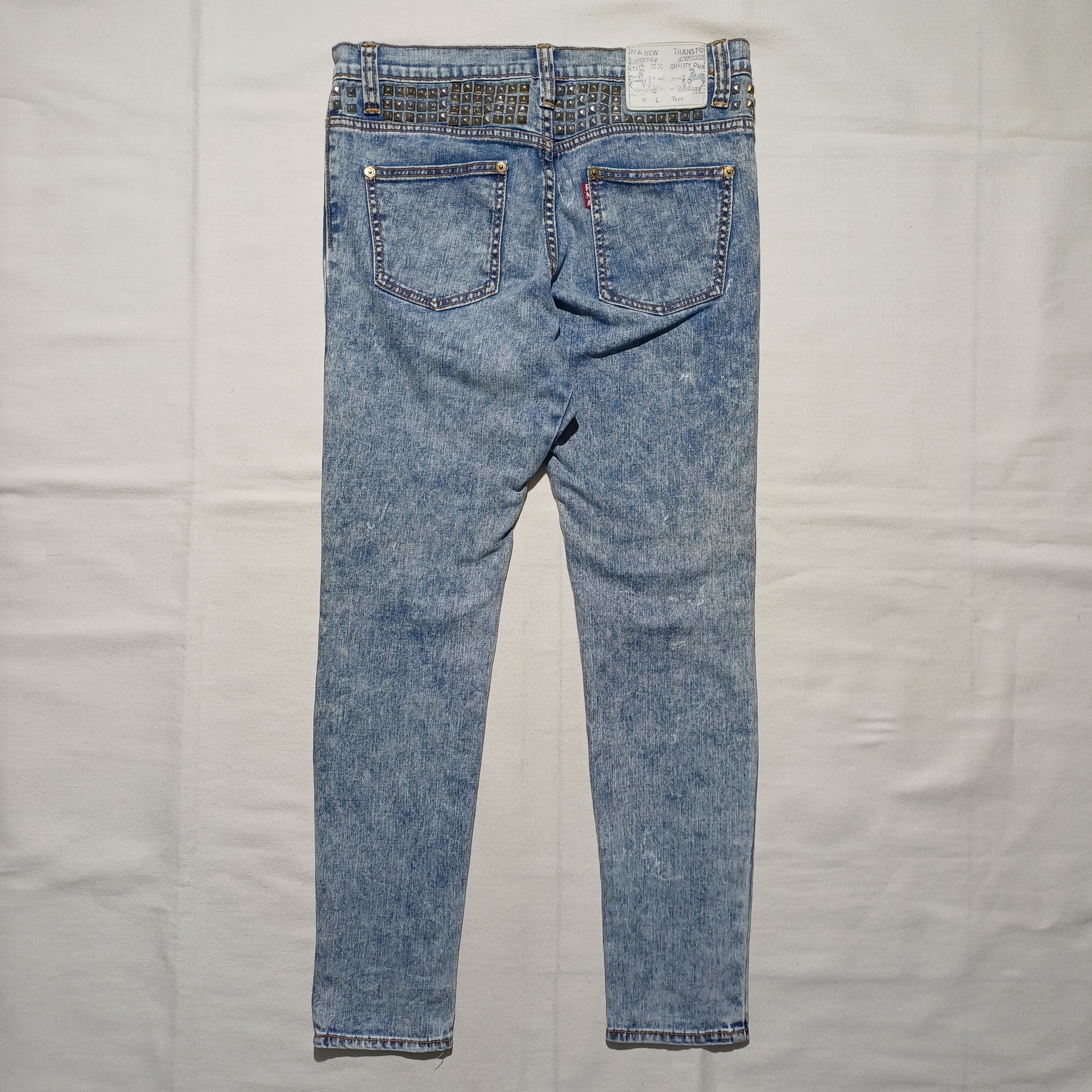Other Skinny Jeans Studed Punk by RNA Japan Size US 32 / EU 48 - 9 Thumbnail