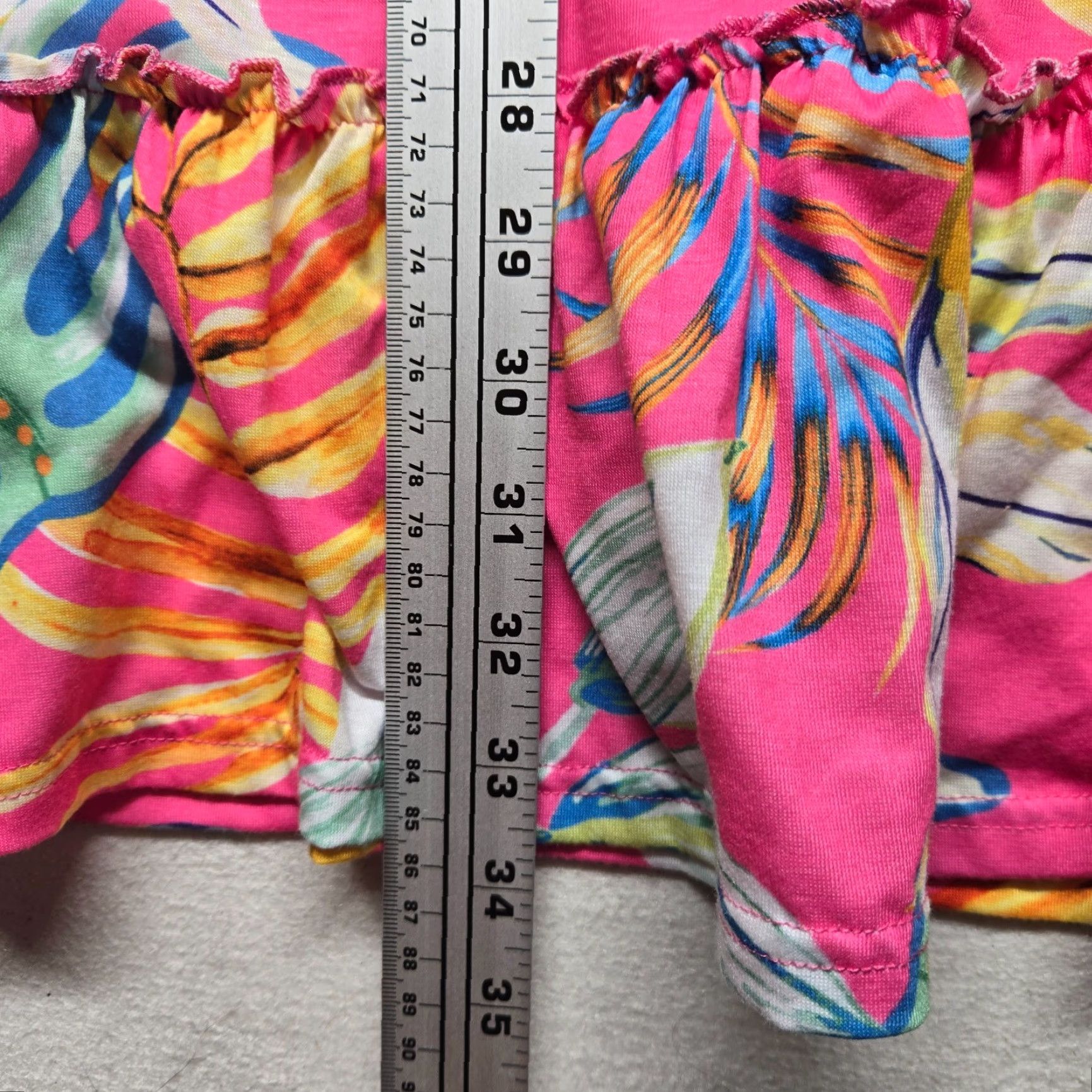 Pinko Southern Stitch Dress Floral Pink Sleeveless Women's XL V-Neck Knit A-Line Casual Dress Size XL / US 12-14 / IT 48-50 - 6 Thumbnail