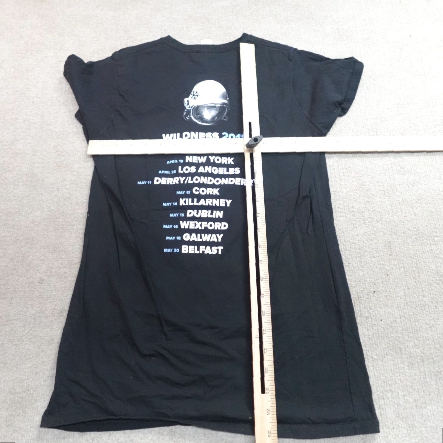 Doublet VINTAGE Snow Patrol Womens Shirt XL Black Wilderness Tour 2018 Double Sided Mens Womens Size XL / US 12-14 / IT 48-50 - 4 Thumbnail