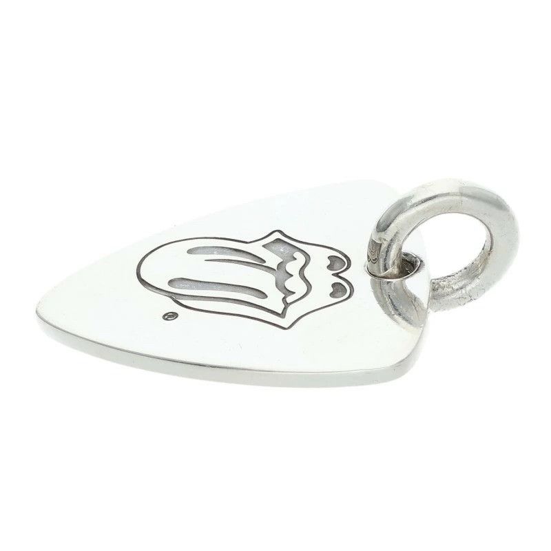 Chrome Hearts Chrome hearts Rolling Stones Tongue guitar pick pendant Size ONE SIZE - 4 Thumbnail