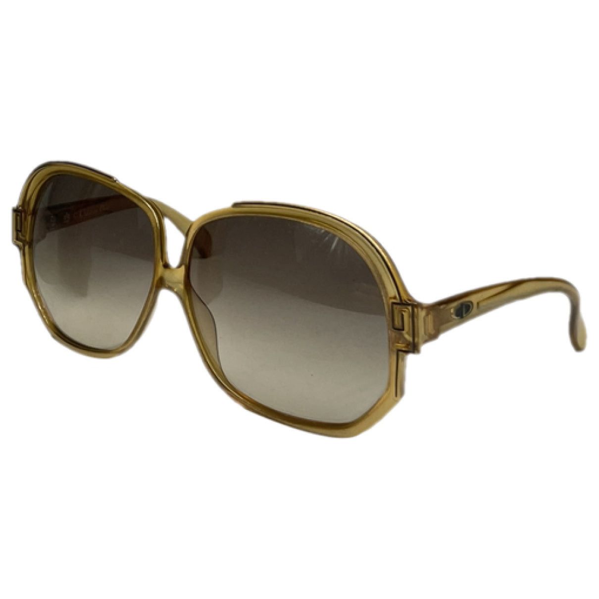 Dior Yellow Plastic Sunglasses Size ONE SIZE - 1 Thumbnail