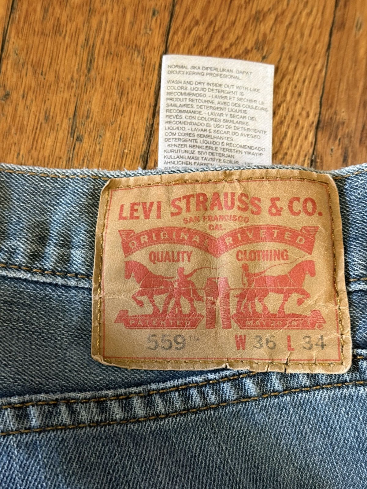 Levi's Levi’s 559 Jeans Size US 36 / EU 52 - 5 Thumbnail