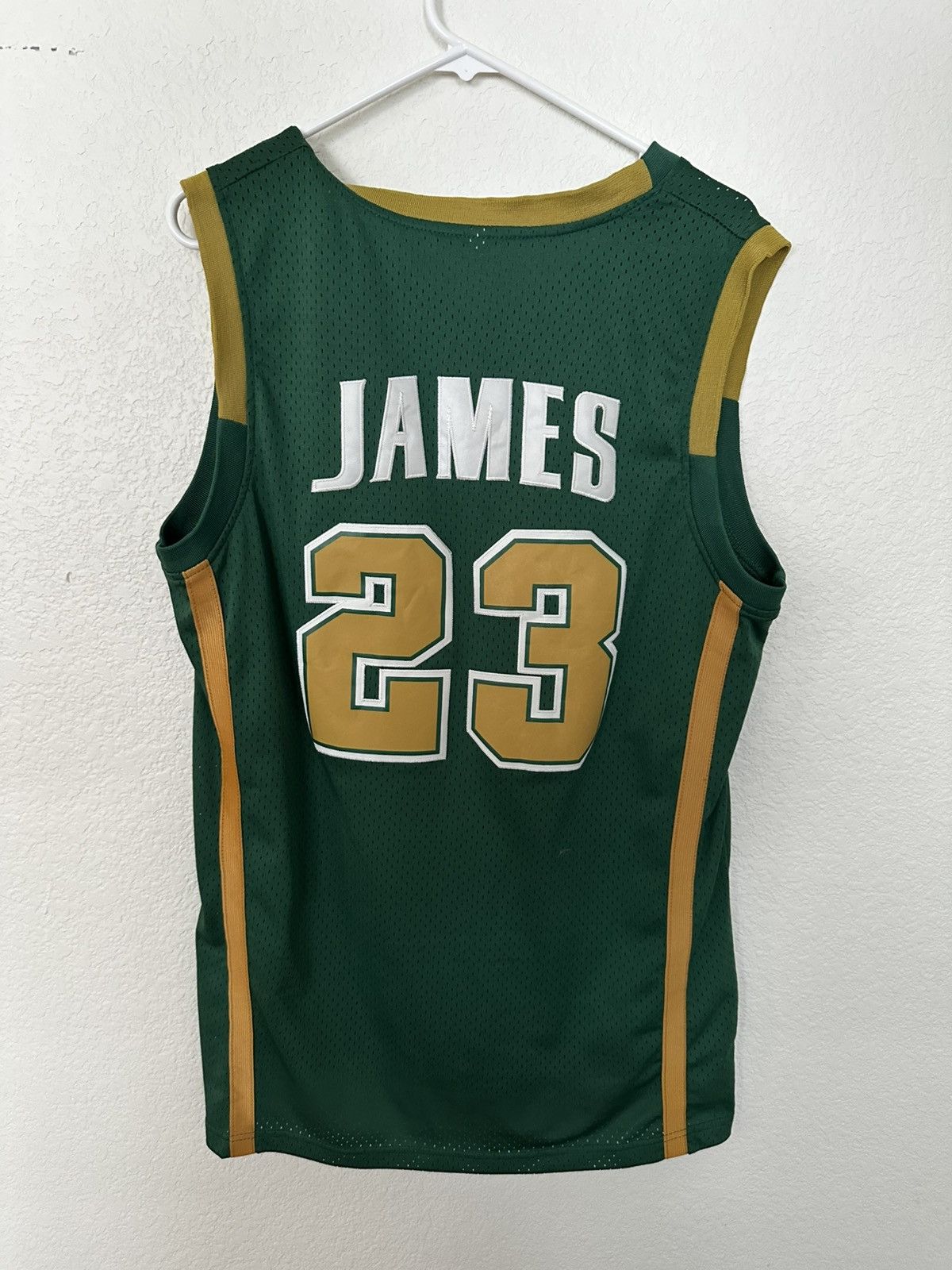 Vintage Vintage Lebron James HS Jersey Size US M / EU 48-50 / 2 - 2 Thumbnail