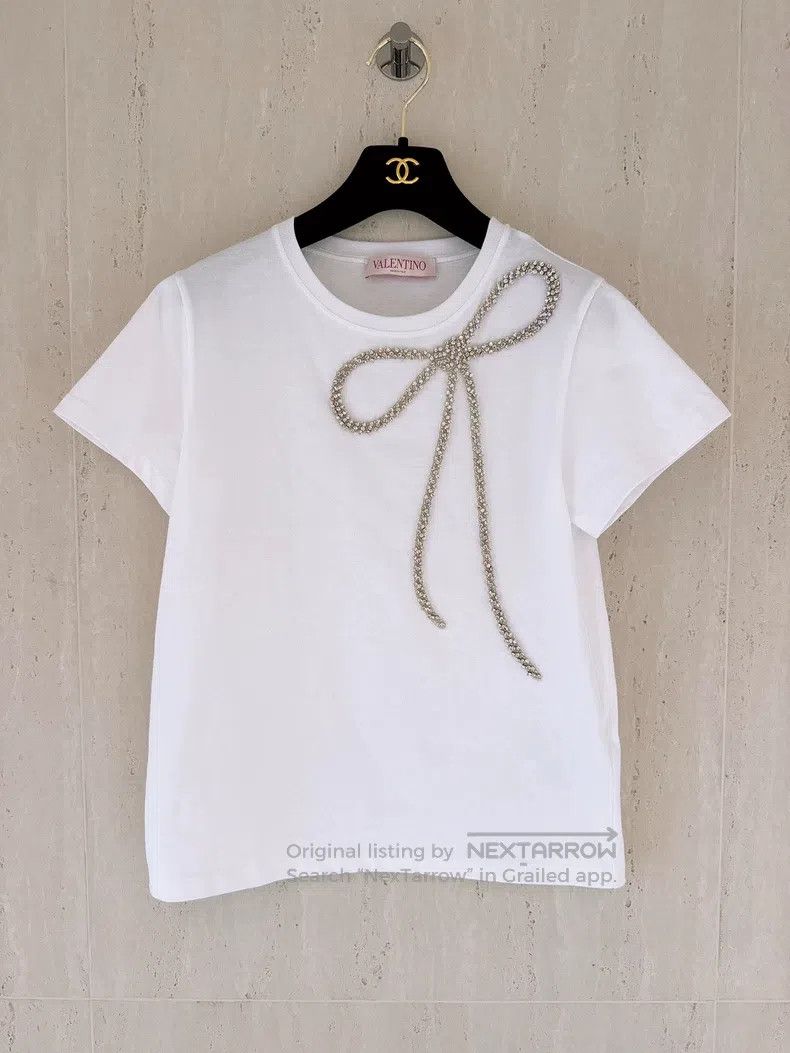 Valentino Valentino Full bow short sleeves Size XS / US 0-2 / IT 36-38 - 1 Thumbnail