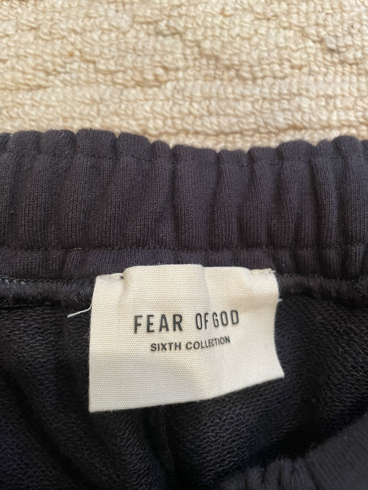 Fear of God Fear of God 6th Collection Black Sweatpants Size US 31 - 5 Thumbnail