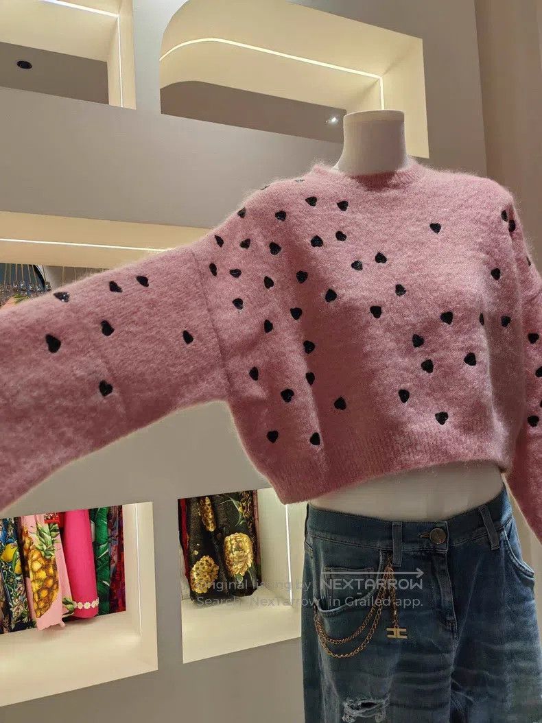 Valentino Valentino Polka dot mohair sweater Size S / US 4 / IT 40 - 5 Thumbnail