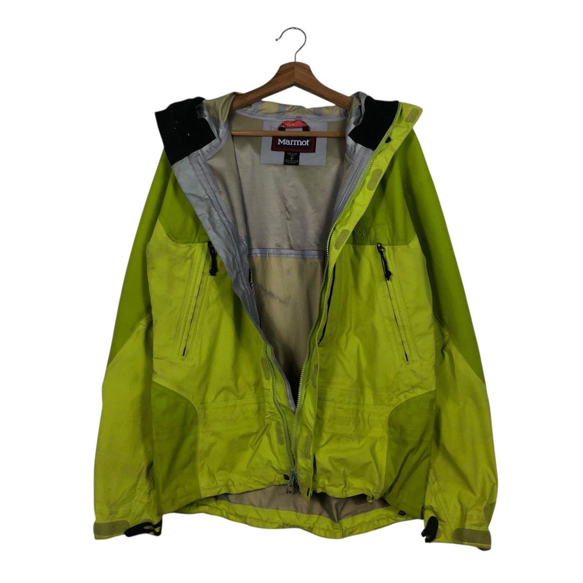 Japanese Brand 📌Hunting Jacket Zipper Marmot Goretex Size US S / EU 44-46 / 1 - 13 Thumbnail