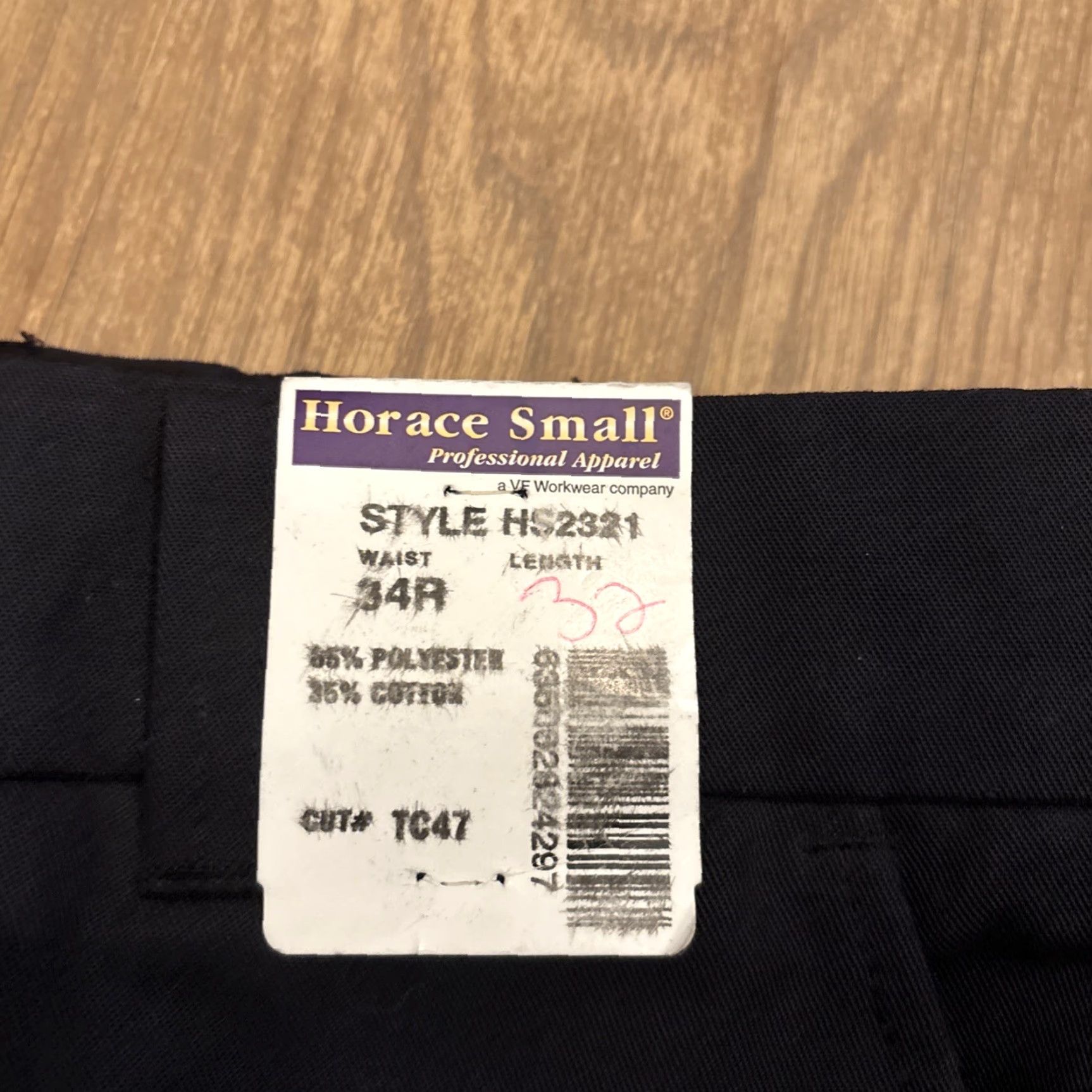 Vintage HORACE SMALL Tactical Cargo Pants 34R Navy Blue EMT Police NWT Size US 34 / EU 50 - 4 Thumbnail