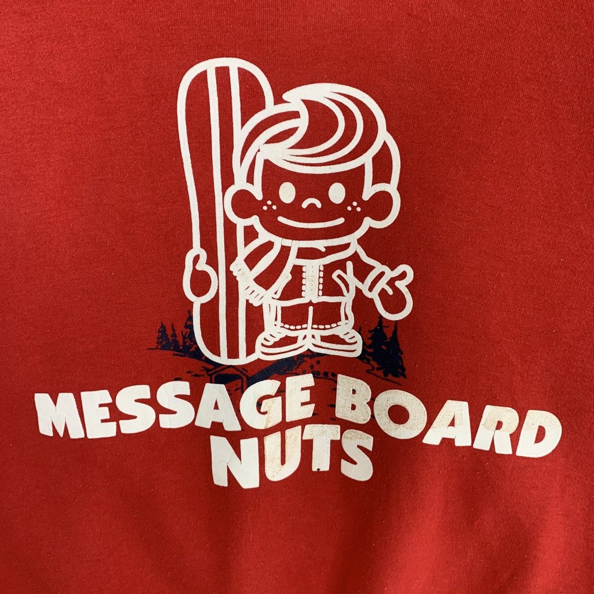 Other Vintage Message Board Nuts Sweatshirt Size US M / EU 48-50 / 2 - 4 Thumbnail