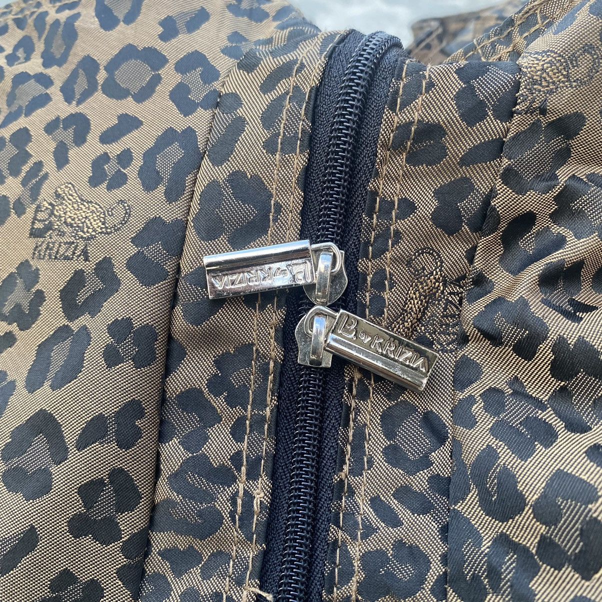 Japanese Brand × Krizia Uomo Vintage KRIZIA Leopard Hand Carry Size ONE SIZE - 6 Thumbnail