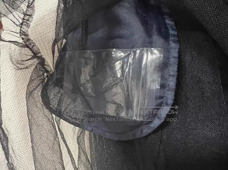 Comme des Garcons Comme Des Garcons size S Navy blue tulle skirt Size 23" - 7 Thumbnail