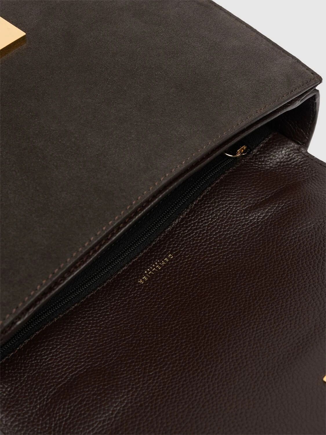 Other DEMELLIER Vancouver Espresso Suede Shoulder Bag Size ONE SIZE - 3 Thumbnail