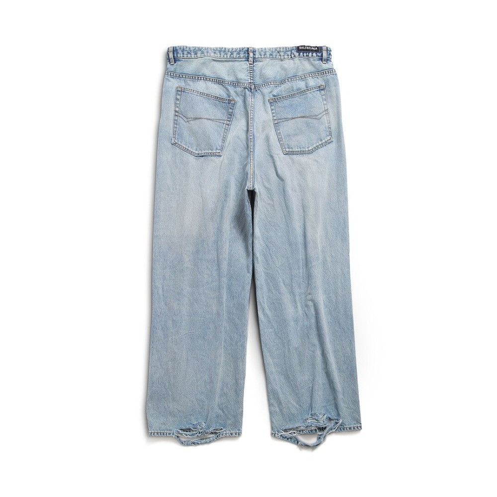 Balenciaga o1srvl11e0526 Oversized Baggy Pants in Blue Size US 28 / EU 44 - 6 Thumbnail