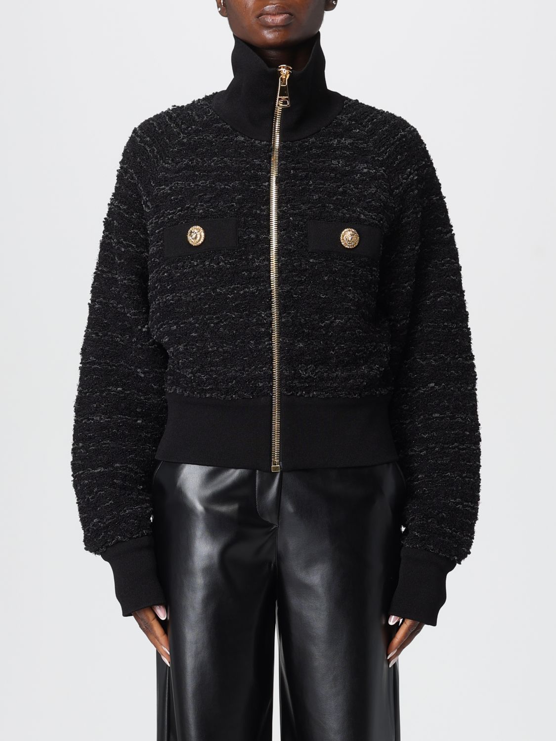 Balmain Balmain Jacket Woman Black Size XS / US 0-2 / IT 36-38 - 1 Thumbnail