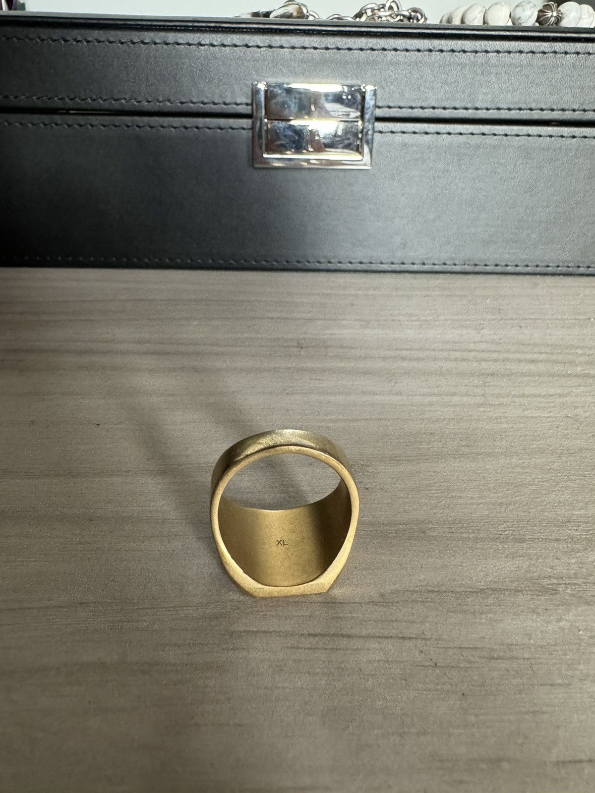 Vetements Vetements Logo Signet ring Size ONE SIZE - 6 Thumbnail