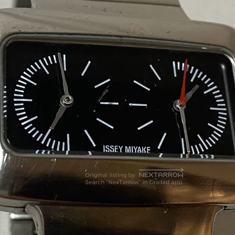 Issey Miyake Issey Miyake Dual watch faces watch Size ONE SIZE - 3 Thumbnail