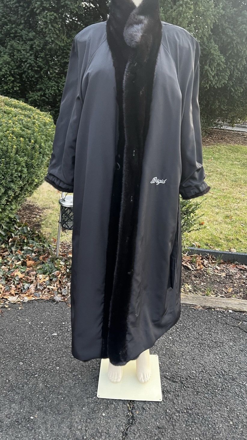 Other Black Mink Fur Coat from Steven Corn Furs Size M / US 6-8 / IT 42-44 - 7 Thumbnail