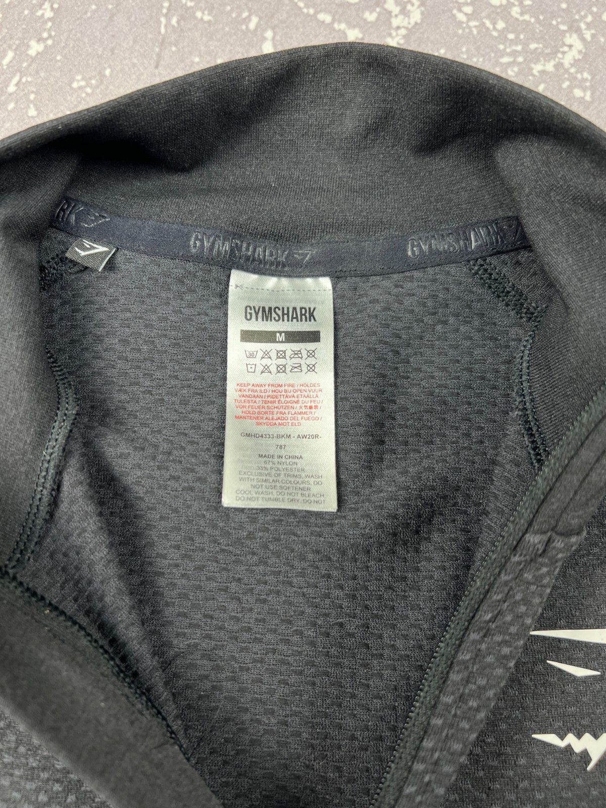 Gymshark OG Gymshark Phantom Seamless David Laid Onyx Long Sleeve Size US M / EU 48-50 / 2 - 7 Thumbnail