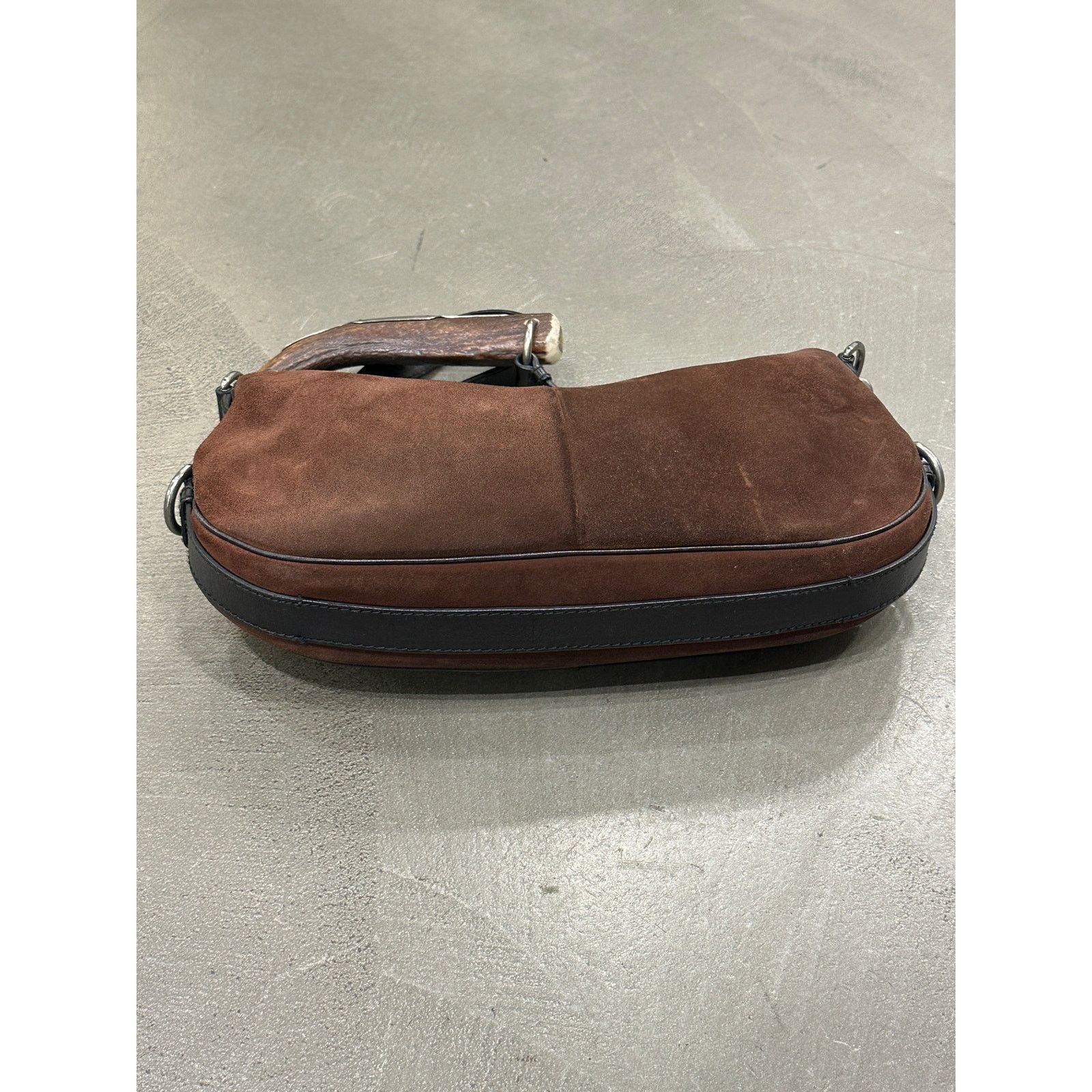 Yves Saint Laurent A/W2002 Yves Saint Laurent Mombasa suede bag Size ONE SIZE - 8 Thumbnail
