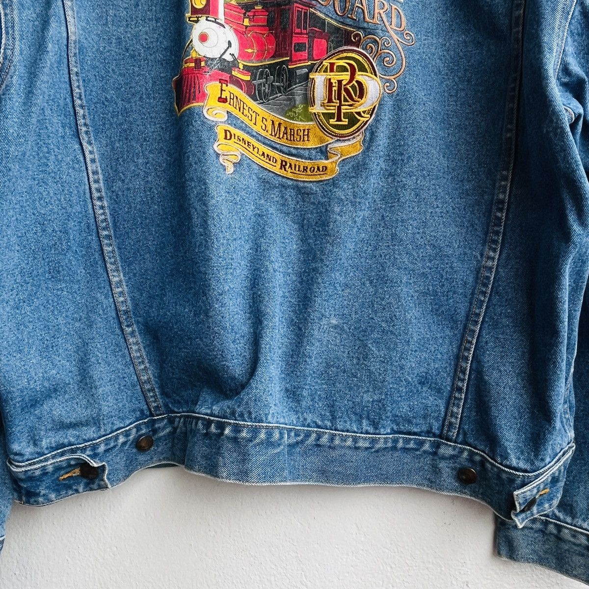 Other Vintage Disneyland Railroad Embroidered Denim Jacket XXL Size US XXL / EU 58 / 5 - 14 Thumbnail