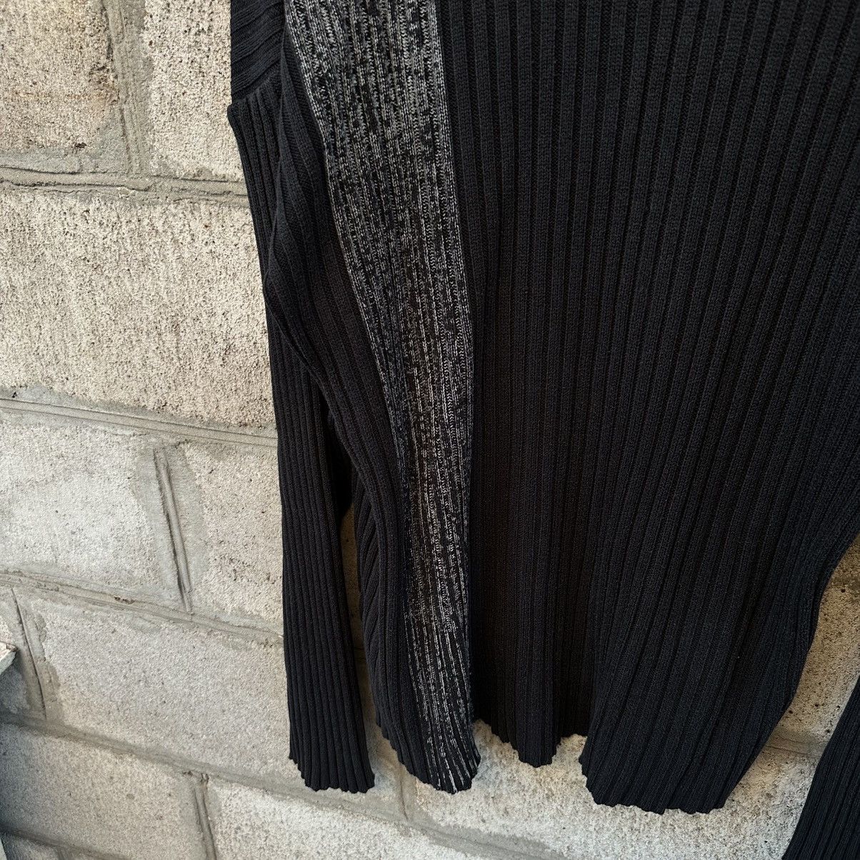 Le Grande Bleu (L.G.B.) VTG Japan Knit Sweater Pure Y2K 00s USA Grunge Avantgarde Size US L / EU 52-54 / 3 - 8 Thumbnail