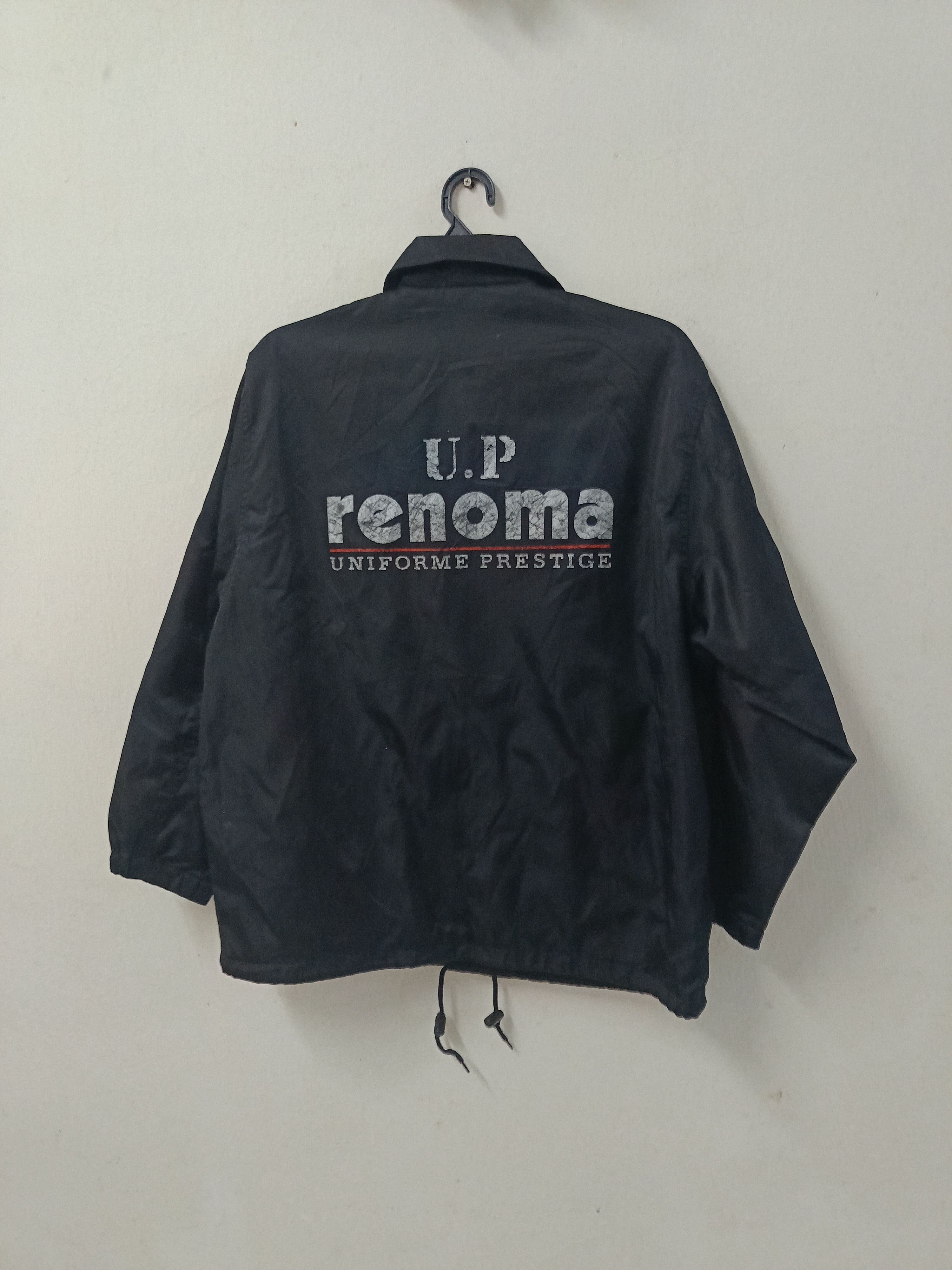 Renoma × Vintage Vintage U.P Renoma Coach Big spelled Out Jacket Size US L / EU 52-54 / 3 - 1 Thumbnail