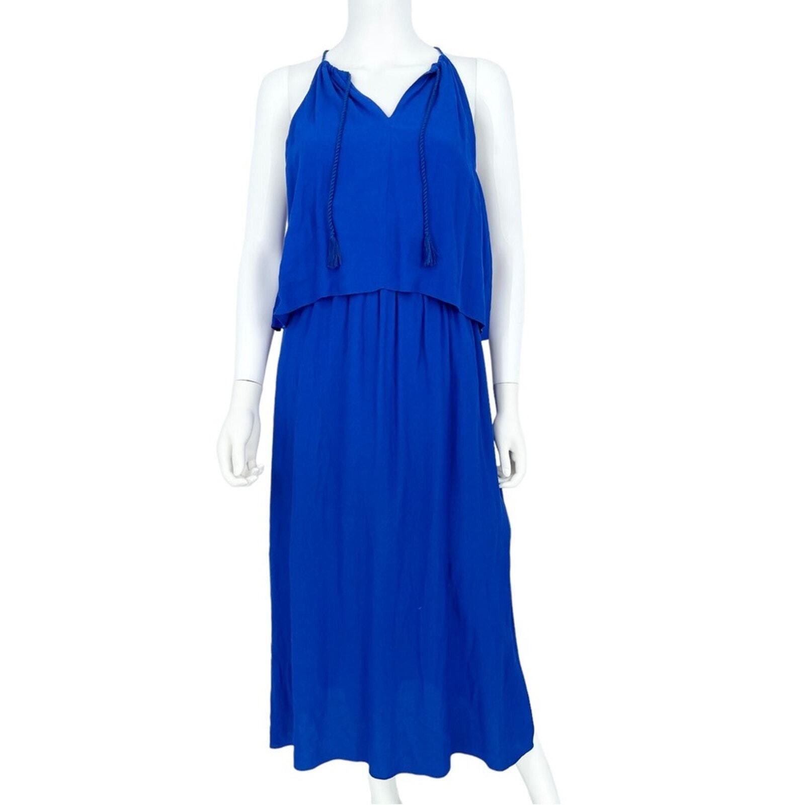 Madewell Madewell Deep V Flutter Spaghetti Strap Maxi Dress Size 0 Size XS / US 0-2 / IT 36-38 - 1 Thumbnail