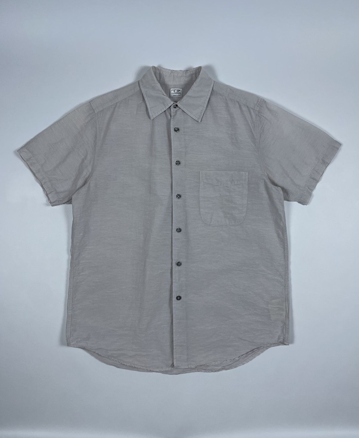 C.P. Company × Vintage C.P Company Vintage Nylon Shirt Button Up Size US L / EU 52-54 / 3 - 1 Thumbnail