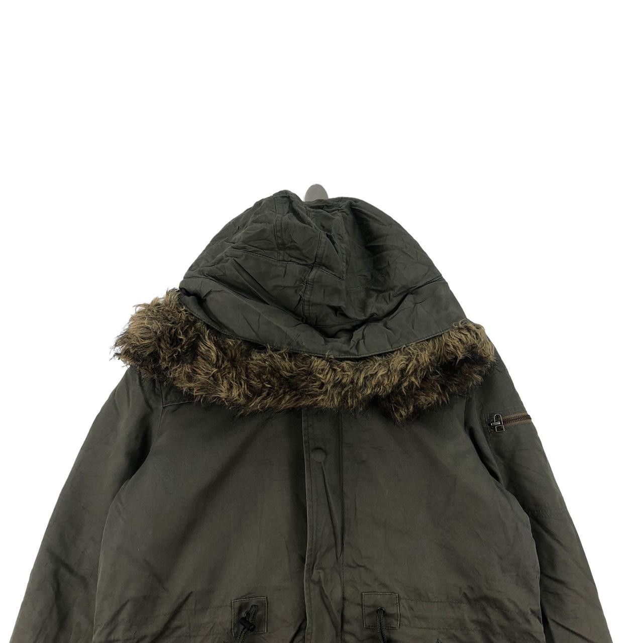 French Connection FRENCH CONNECTION Faux Fur Winter Parka Jacket Windbreaker Size M / US 6-8 / IT 42-44 - 3 Thumbnail