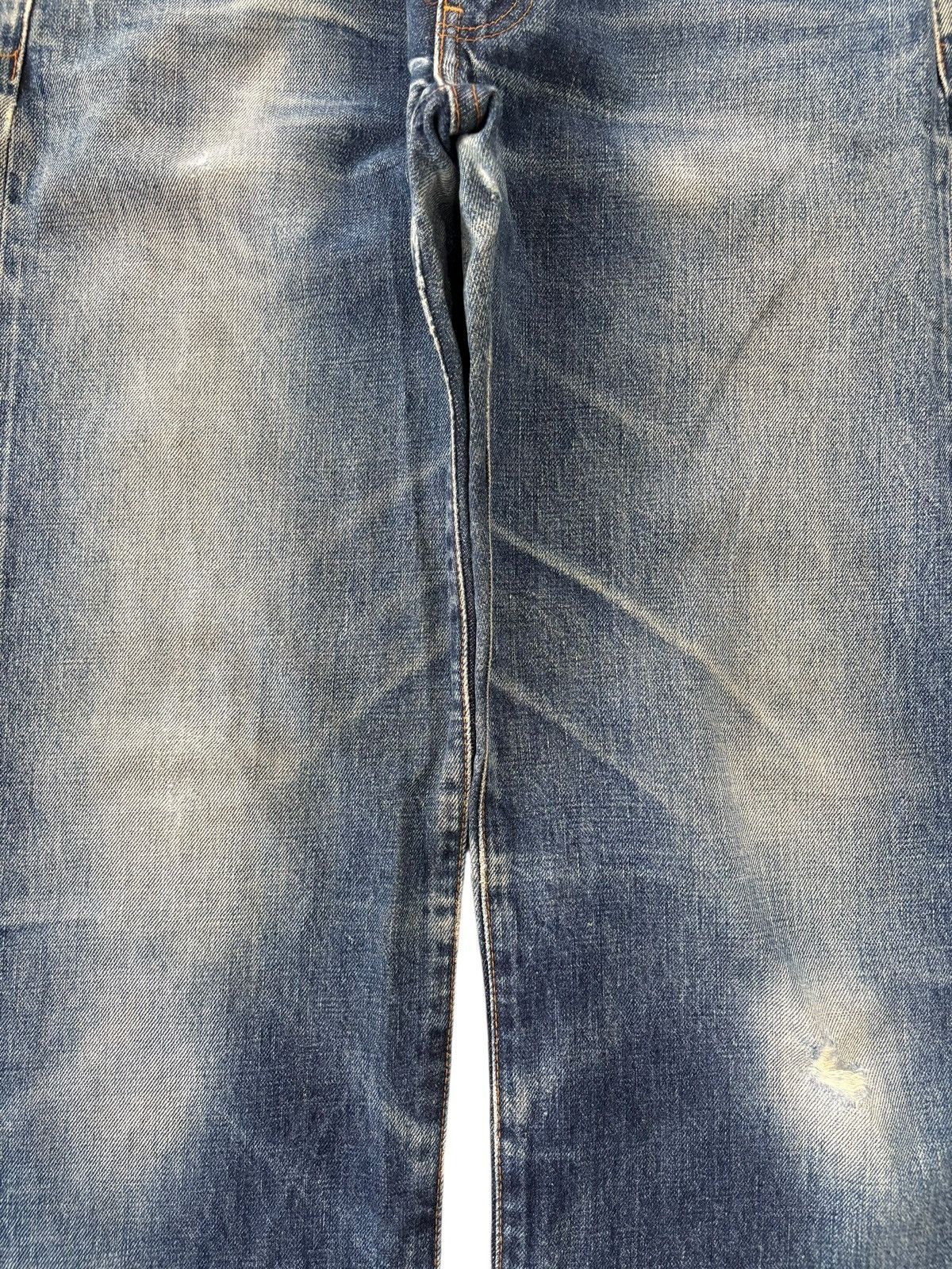 Levi's Vintage 80s Levi’s 502 Big E Selvedge Talon Baggy Jeans Size US 30 / EU 46 - 6 Thumbnail