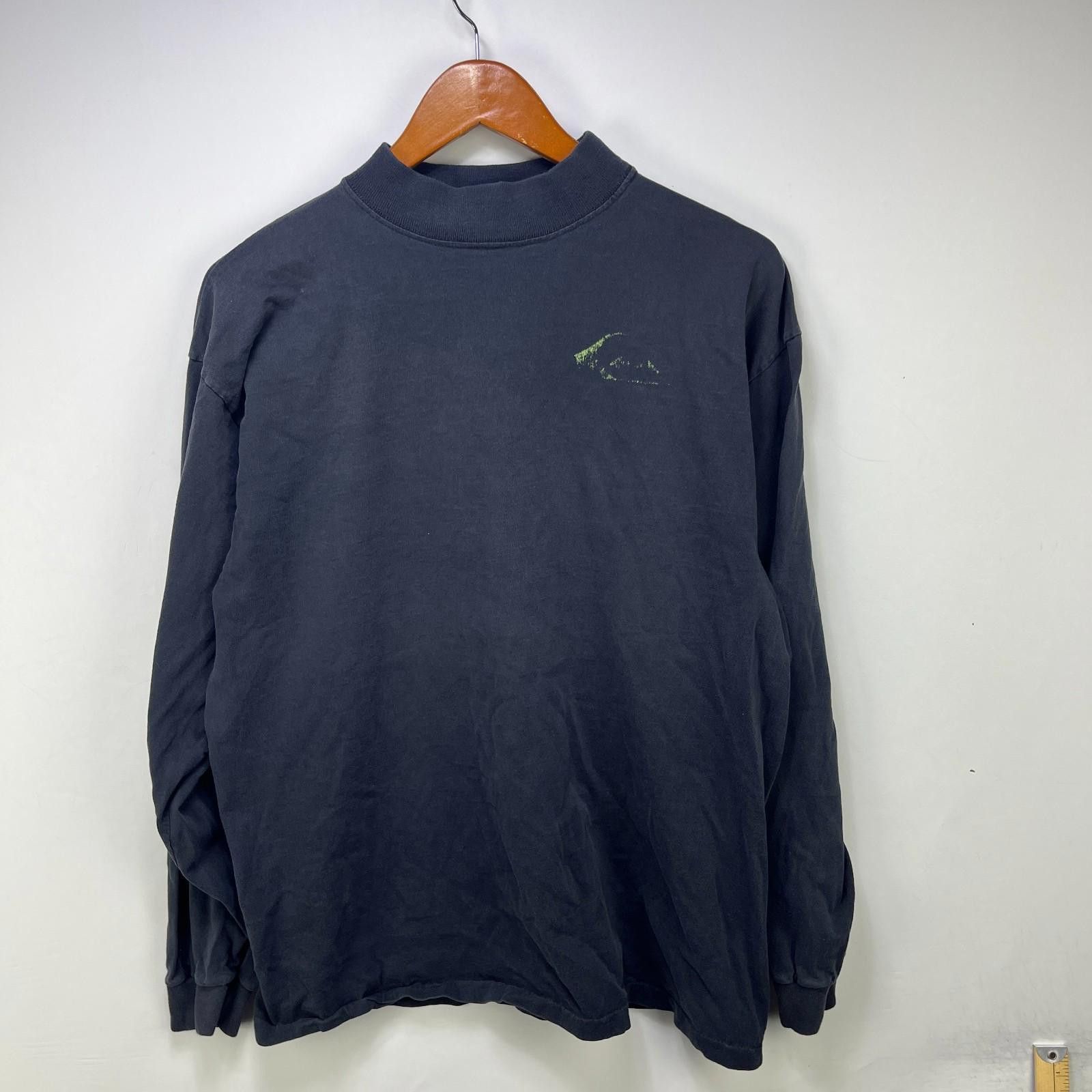 Quiksilver Vintage 90s Quiksilver USA Mock Neck Shirt Large Size US L / EU 52-54 / 3 - 4 Thumbnail
