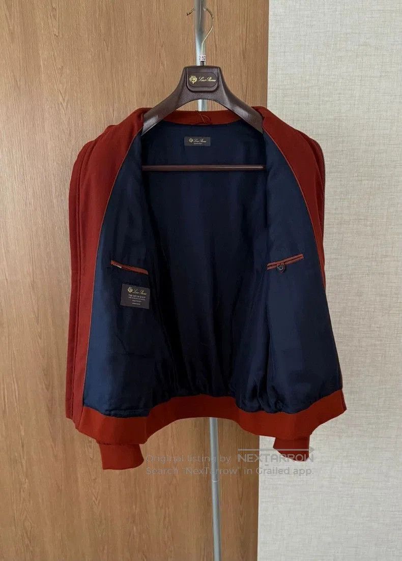 Loro Piana Loro Piana King's Gift Silk Jacket. Size US L / EU 52-54 / 3 - 3 Thumbnail