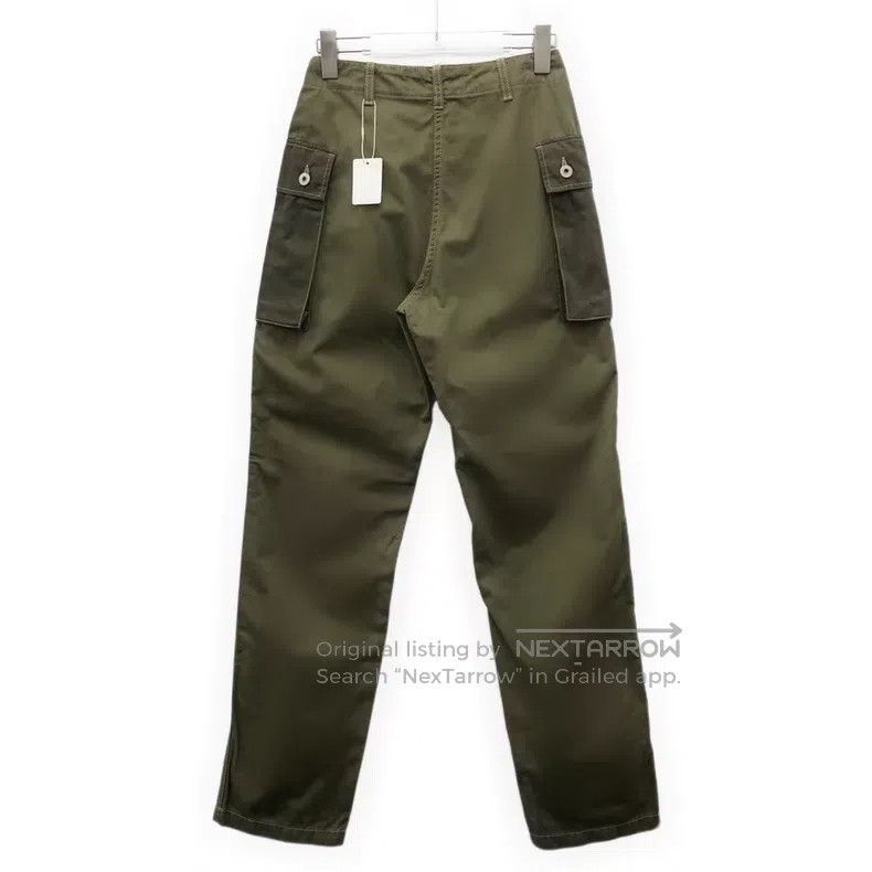 Loewe Loewe Dark Green Cotton Casual Pants Size 42" / US 20 - 2 Thumbnail