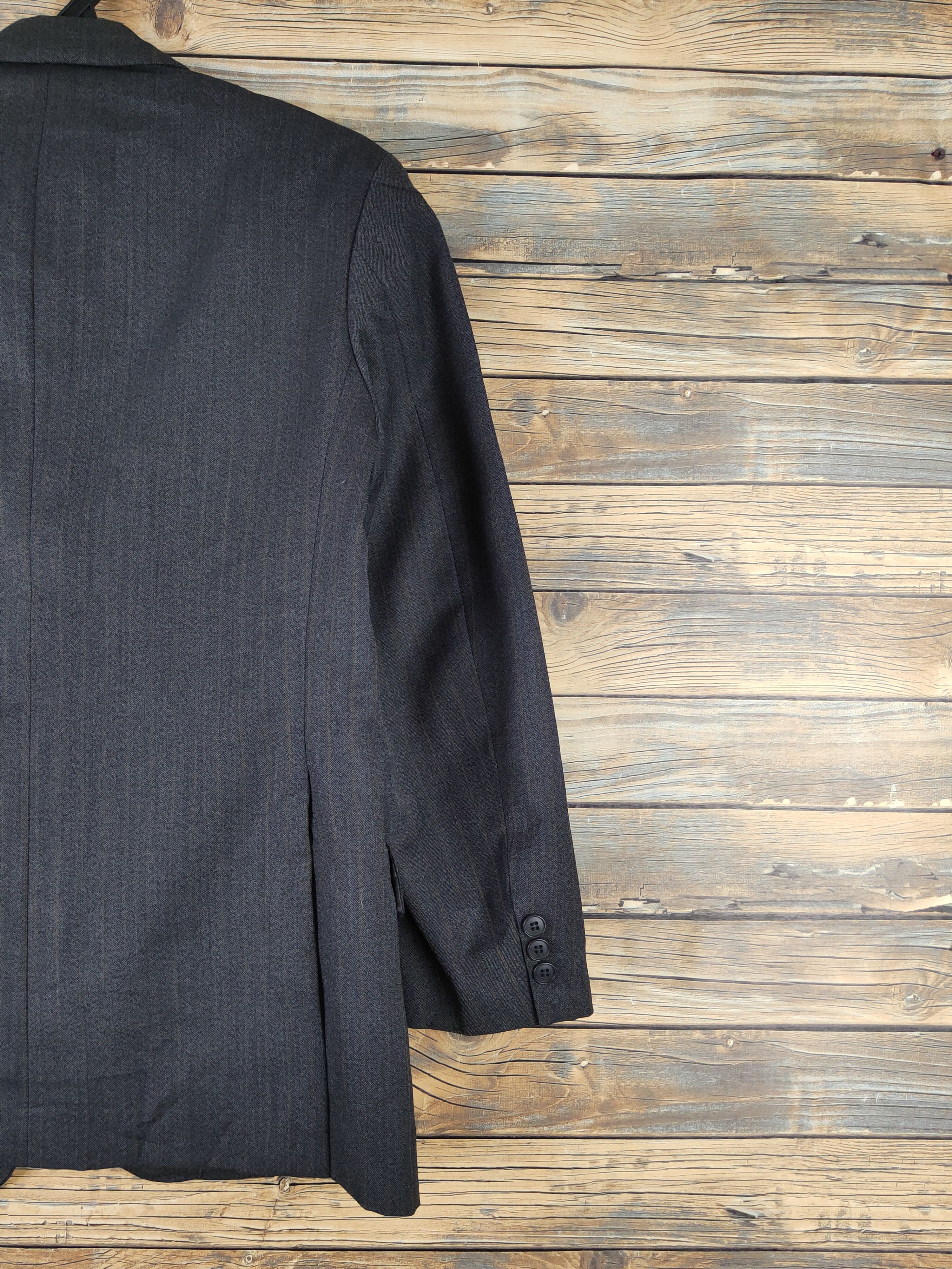 Japanese Brand × Vintage Very rare One Week Black Blazers (Vintage Stuff) Size US M / EU 48-50 / 2 - 9 Thumbnail