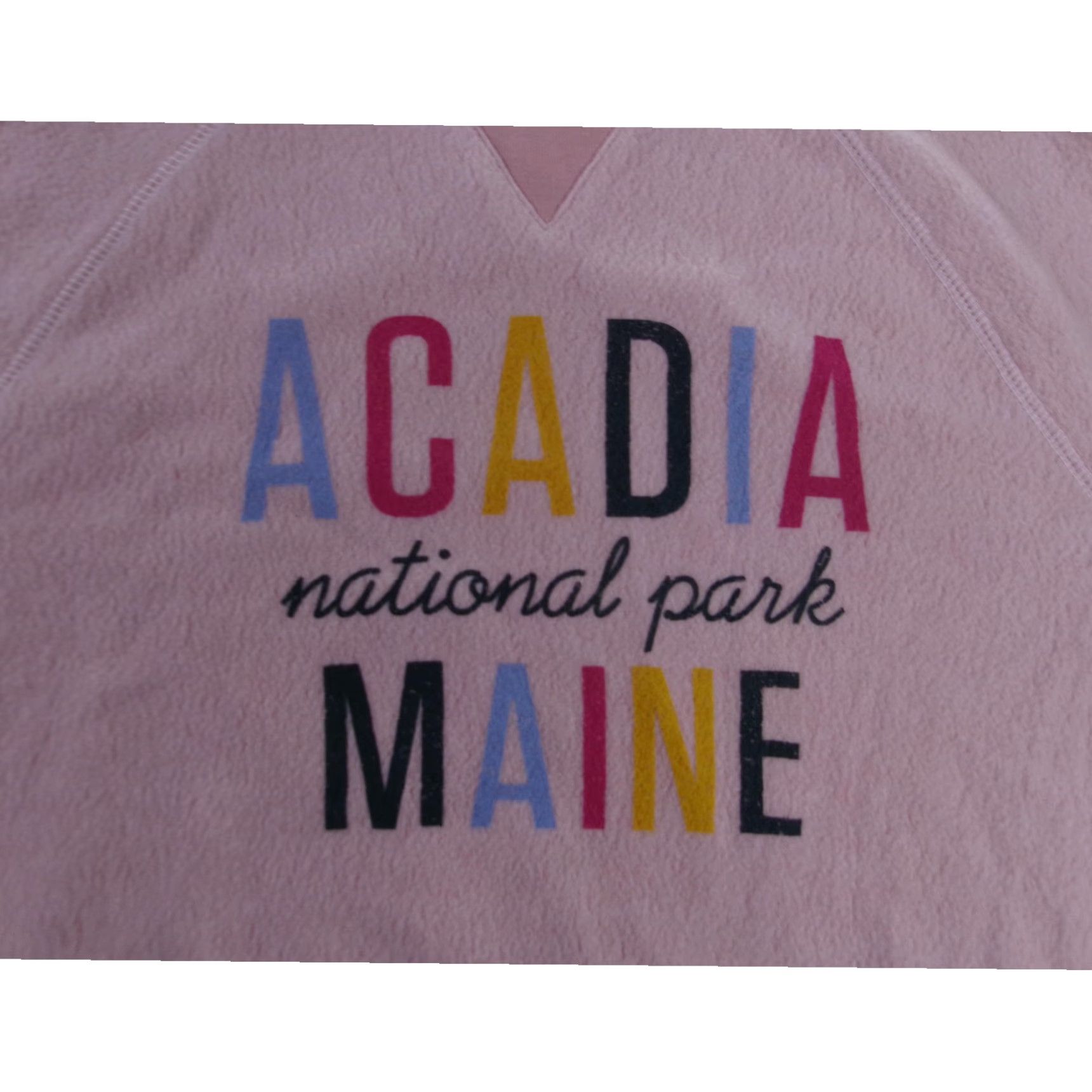 Alternative Apparel Acadia National Park Sweatshirt Pink Maine Outdoorsy Causal Cozy Small Women Size S / US 4 / IT 40 - 2 Thumbnail
