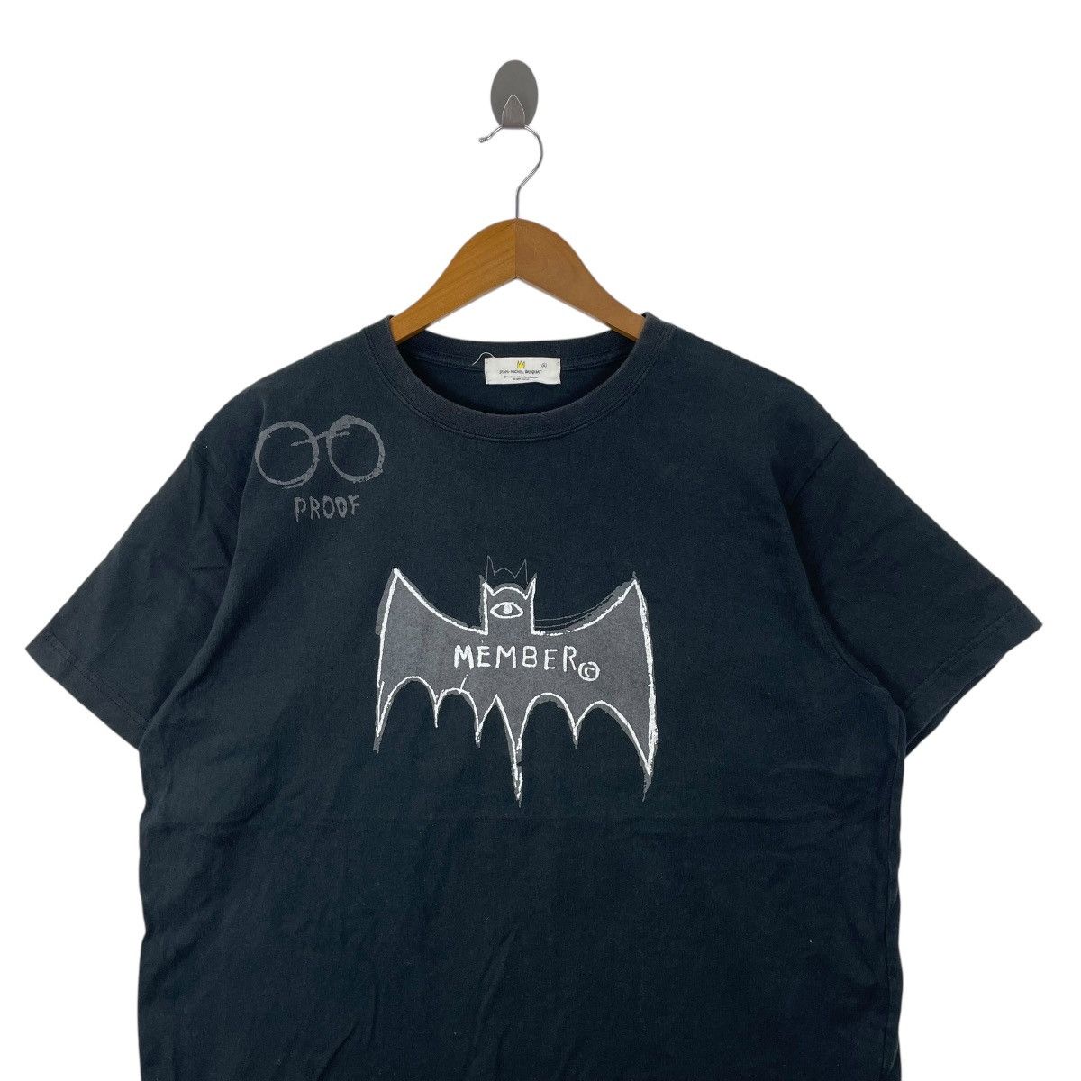 Japanese Brand × Jean-Michel Basquiat Jean-Michel Basquiat Bat Photographic Artwork Tee Shirt Size US L / EU 52-54 / 3 - 2 Thumbnail