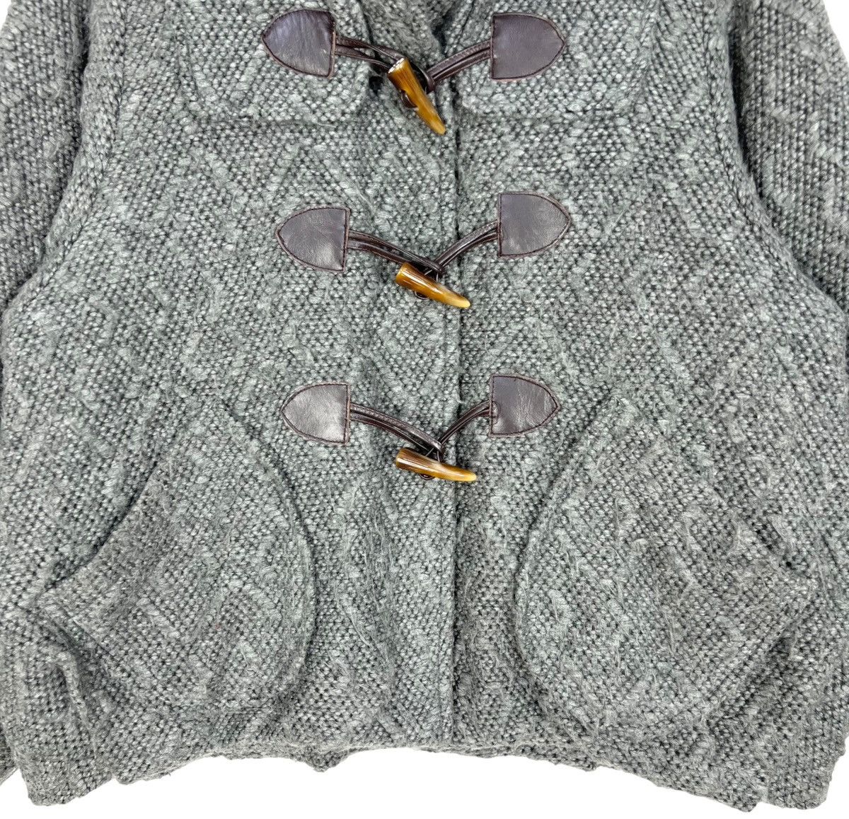 Frapbois × Issey Miyake Frapbois Issey Miyake Women Duffel Coat Size S / US 4 / IT 40 - 3 Thumbnail