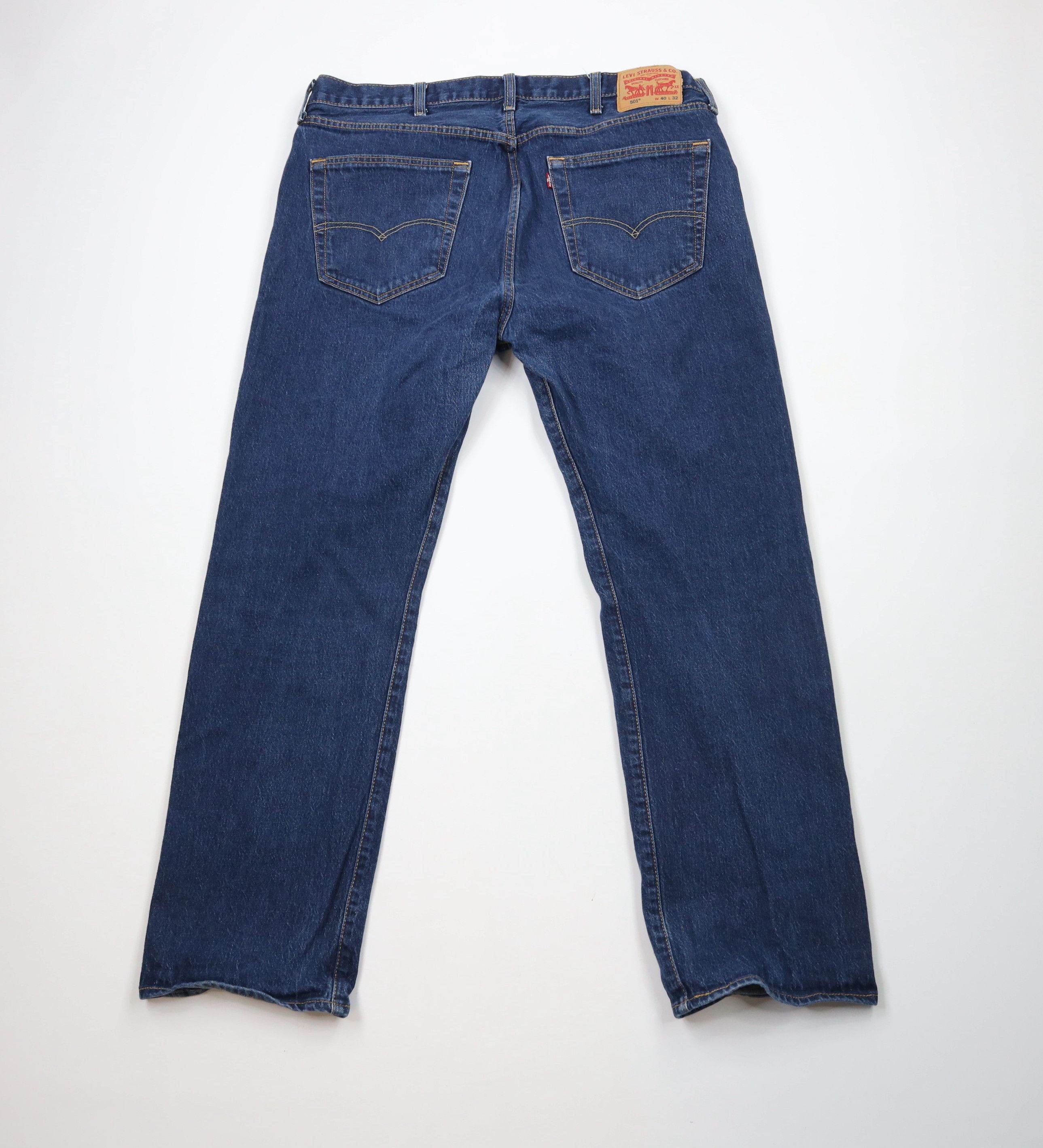 Levi's × Vintage Vintage Y2K Levis 501xx Button Fly Original Fit Denim Jeans Size US 40 / EU 56 - 11 Thumbnail