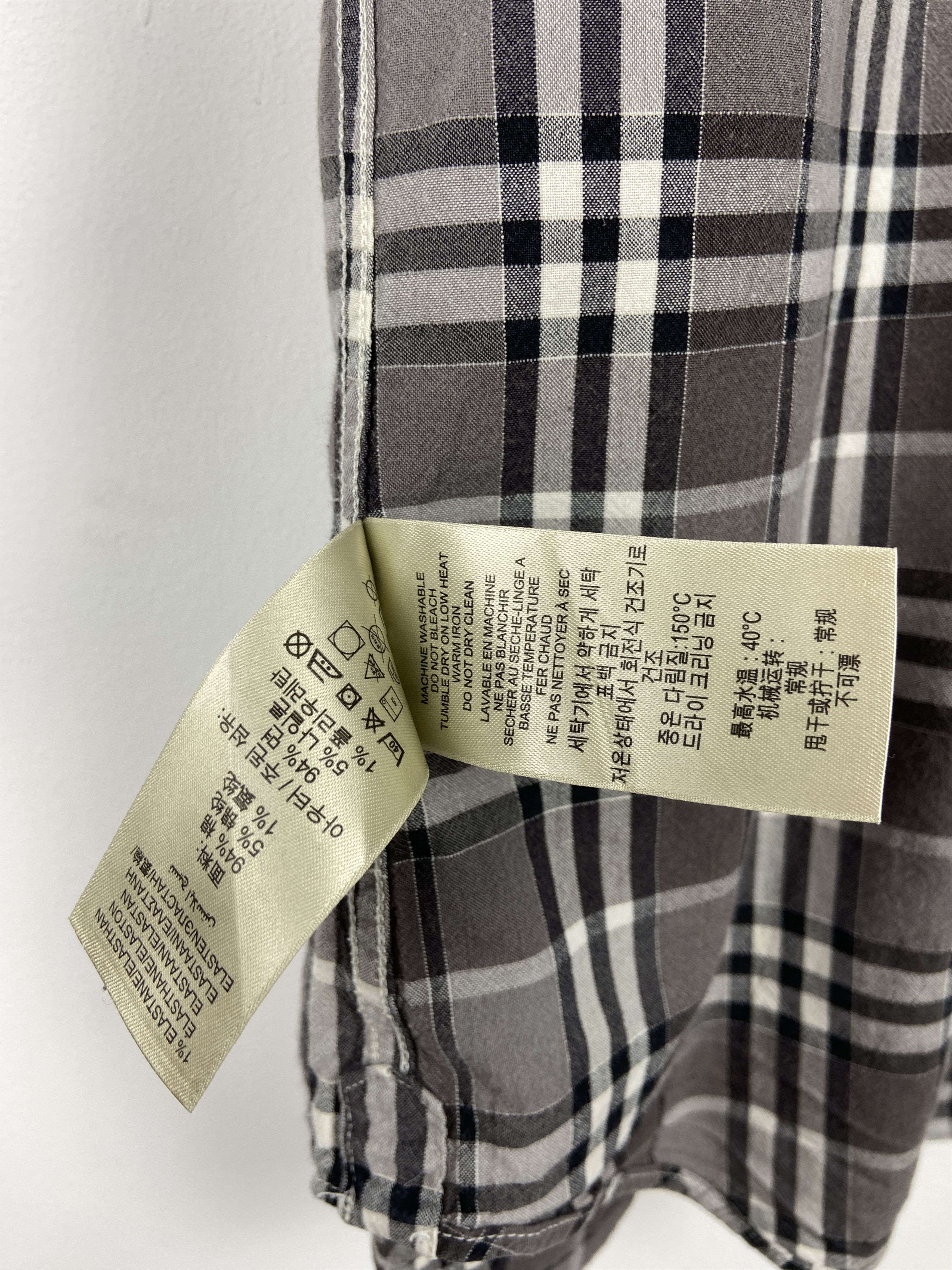 Burberry Burberry Brit Nova Check Button Up Shirt Size US S / EU 44-46 / 1 - 12 Thumbnail