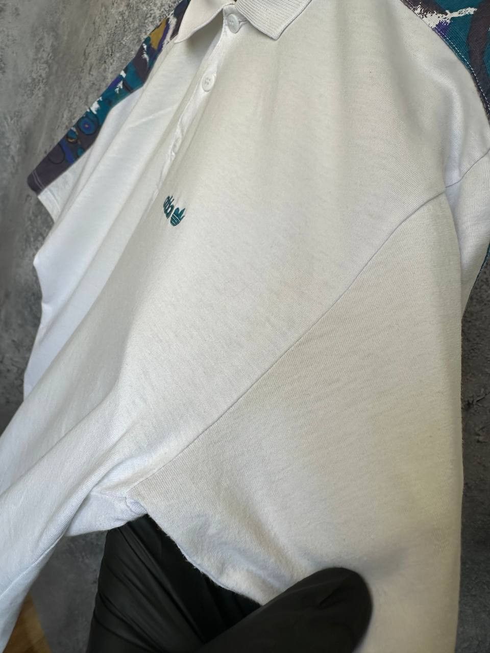 Adidas Adidas Originals Polo Shirt Stefan Edber VTG 80s Abstract Size US M / EU 48-50 / 2 - 12 Thumbnail